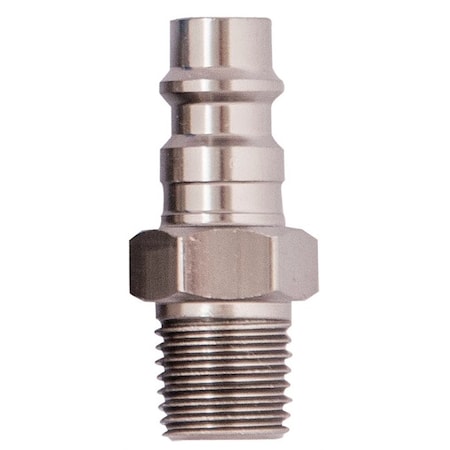 Plews-Edelmann 1/4" High Flow Male Plug 12-925